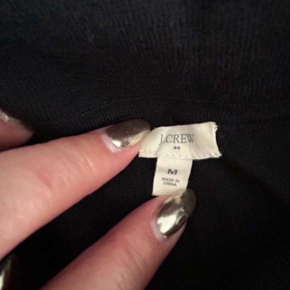 J. Crew Elegant Black Turtleneck Dress - Picture 2 of 10